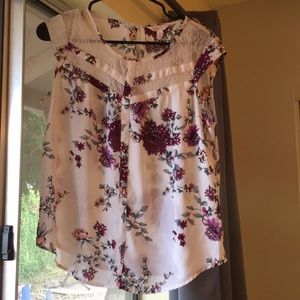 Tank top over shirt